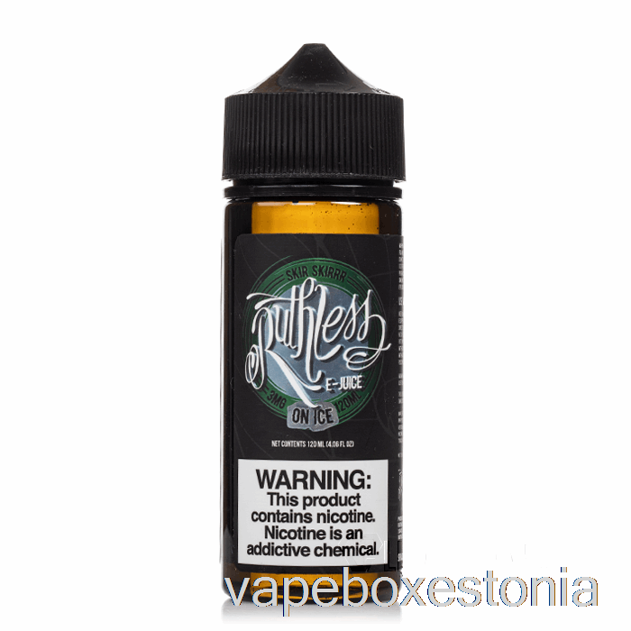 Vape Box Estonia Skir Skirr On Ice - Halastamatu Aur - 120ml 6mg